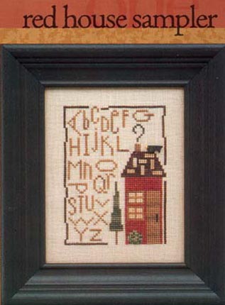 Wee Red House Sampler