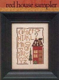 Wee Red House Sampler