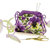 Pansy Pincushion Kit