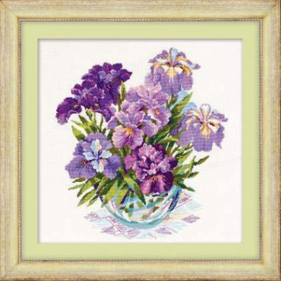 Iris in Vase Kit