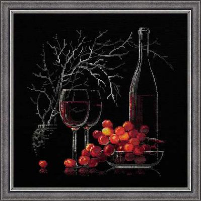Still Life with Red Wine Kit