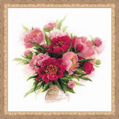 Peonies in a Vase Kit