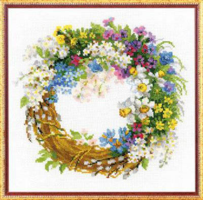 Wreath with Bird Cherry Kit