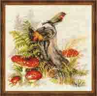 Stump with Fly Agaric Kit