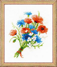 Bouquet with Cornflowers Kit