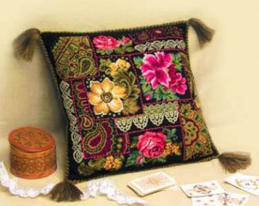 Flowers Arrangement Cushion Kit