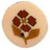 sc1054s - Red Sampler Flower - Just Another Button Co