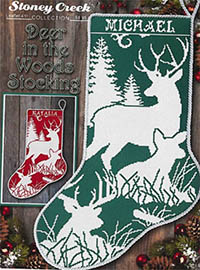 Deer In The Woods Stocking