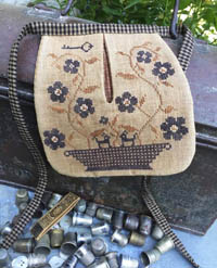 Stone Flowers Sewing Pocket