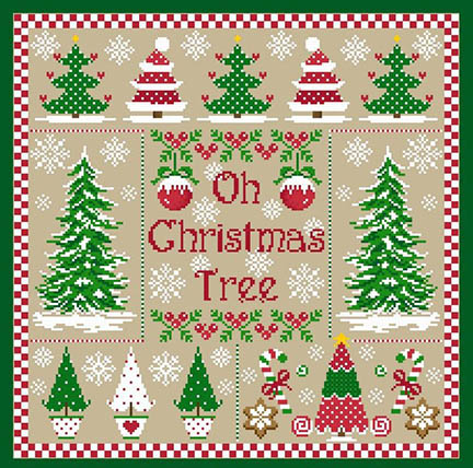Oh Christmas Tree Sampler