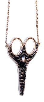 Heirloom Scissor Pendant w/ Scissors