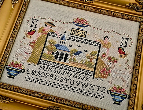 Two Sisters 1809 Sampler