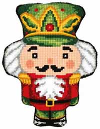 Nutcracker Shaped Cushion Kit
