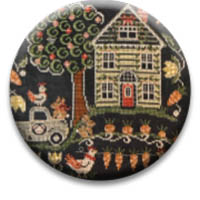 Carrots & Cottontails Farm Needle Nanny by Hands on Design