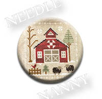 Baa Baa Black Sheep Needle Nanny by Little House Needlework
